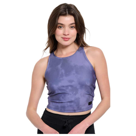Bodytalk Γυναικεία αμάνικη μπλούζα Crop Top